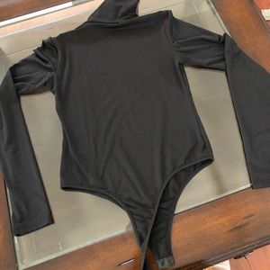 Women high  neck body suit long sleeve